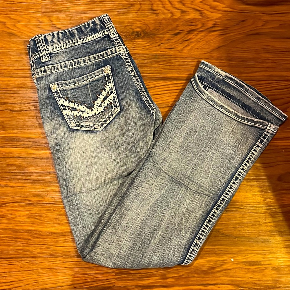 Boot cut jeans 👖